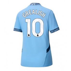 Manchester City Jack Grealish #10 Hemmatröja Kvinnor 2024-25 Kortärmad